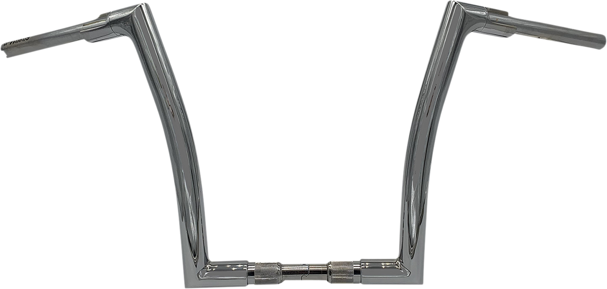 FAT BAGGERS INC. 1-1/2" EZ Install Flat Top Handlebar - 14" - Chrome 608014
