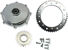 Cush Drive Chain Conv Kit Chrome `09 16 Flh/Flt