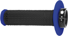 PRO GRIP 708 Lock-On Grips - Blue/Black PA070800BL02