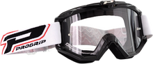 PRO GRIP 3201 Raceline Goggle - Black - Clear PZ3201NE