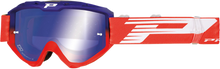 PRO GRIP 3450 FL Goggle - Riot - Blue/Red - Blue Mirror Lens PZ3450BLROFL