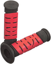 PRO GRIP 719 Dual Density Sportbike Grips - Open Ends - Black/Red PA0719OENERO
