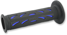 PRO GRIP 724 Dual Density Sportbike Grips - Open Ends - Black/Blue PA0724OEBL02