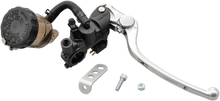 SHINDY Radial Master Brake Kit - 19 mm - Black/Silver - Smoke Reservoir 17-658S