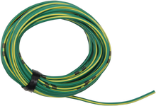 SHINDY 13' Wire Spool - 14 A/12 V - Green/Yellow 16-679