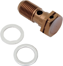 SHINDY Aluminum Banjo Bolt - Single - Suzuki 17-620
