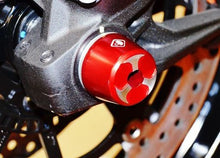 DBK Special Parts (Ducabike) Tri Blade Front Axle Slider for Ducati's with Smaller Axle