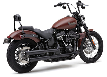3" Nh Series Slip Ons Black Softail 18 22