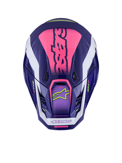Sm7 Deed Helmet Purp/Pnk Glossy Lg