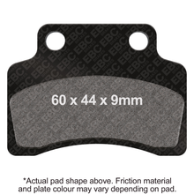 Brake Pads Sfa235 Organic