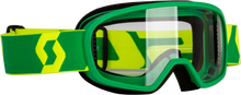 Youth Buzz Mx Goggle Green/Yellow W/Clear