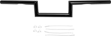 1" Z Bar Dimpled 4" Gloss Black