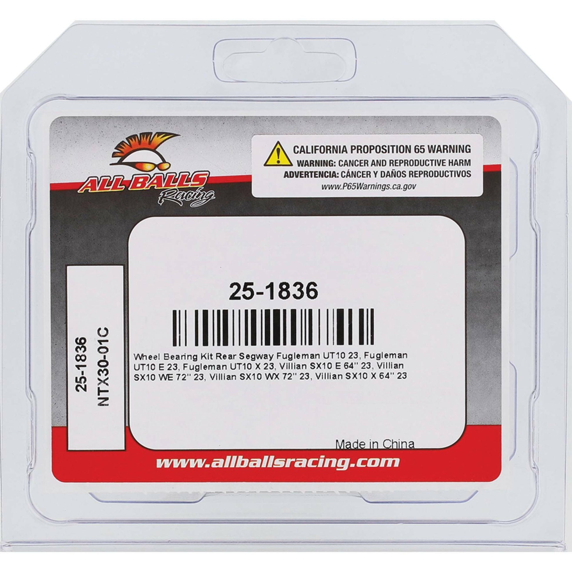 Wheel Bearing Kit Seg