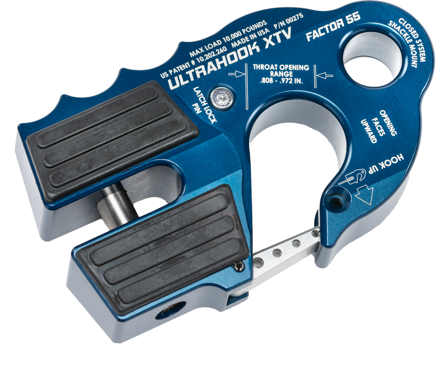 Ultrahook Xtv Winch Shackle Mount Blue