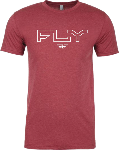 Fly Edge Tee Cardinal Xl
