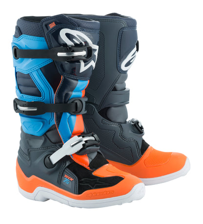 Tech 7s Magneto Le Boots Anthracite/Orange Sz 06