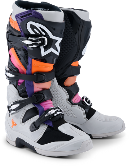 Tech 7 Blk/Lght Gry/Orng Fl/Magnta 9