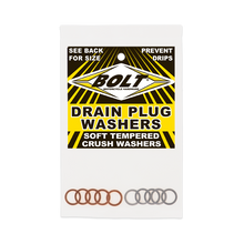Banjo Crush Washers 10mm 10/Pk 5 Aluminum & 5 Copper