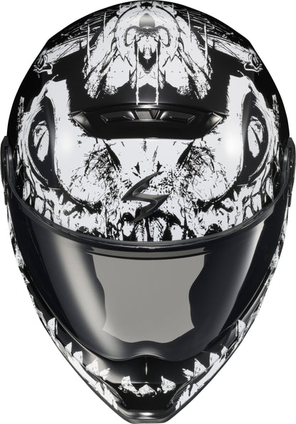 Covert Fx Full Face Helmet Caiman Gloss Black Lg