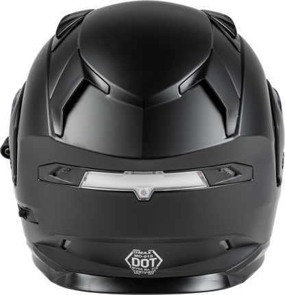 Md 01s Modular Snow Helmet W/Electric Shield Matte Blk 3x