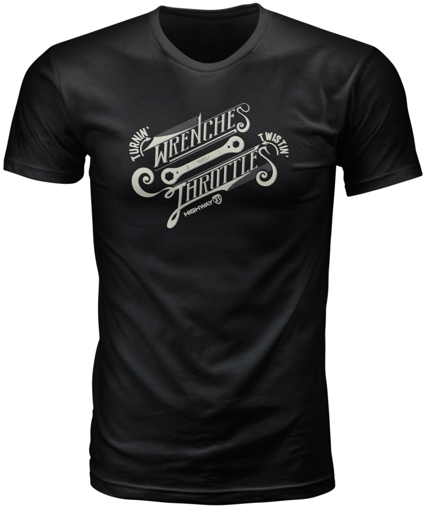 Throttle Tee Black Md