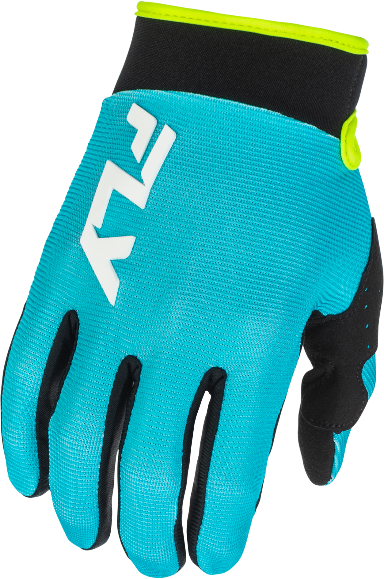 Youth F 16 Gloves Aqua/Black/White Yl