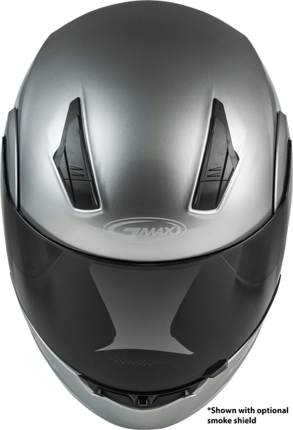 Md 04 Modular Helmet Metallic Silver Lg