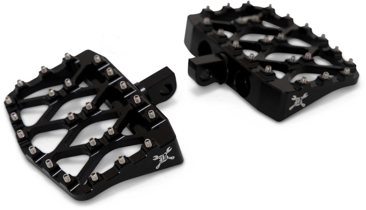 Mx Evolution Mini Floorboards Xl  Dyna Touring Passenger