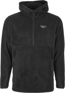Fly Half Zip Pullover Hoodie Black 2x