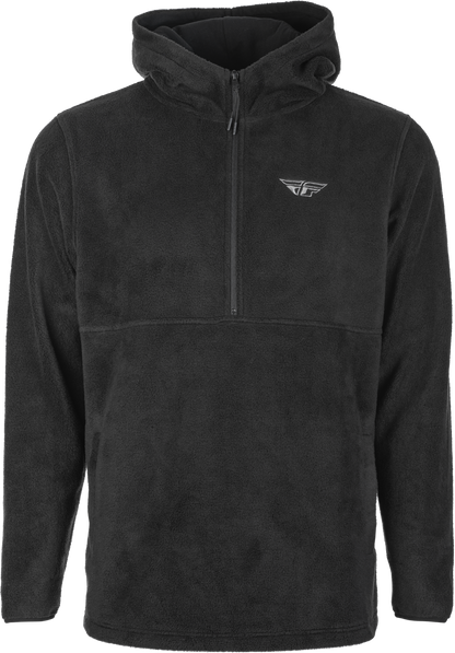 Fly Half Zip Pullover Hoodie Black 2x