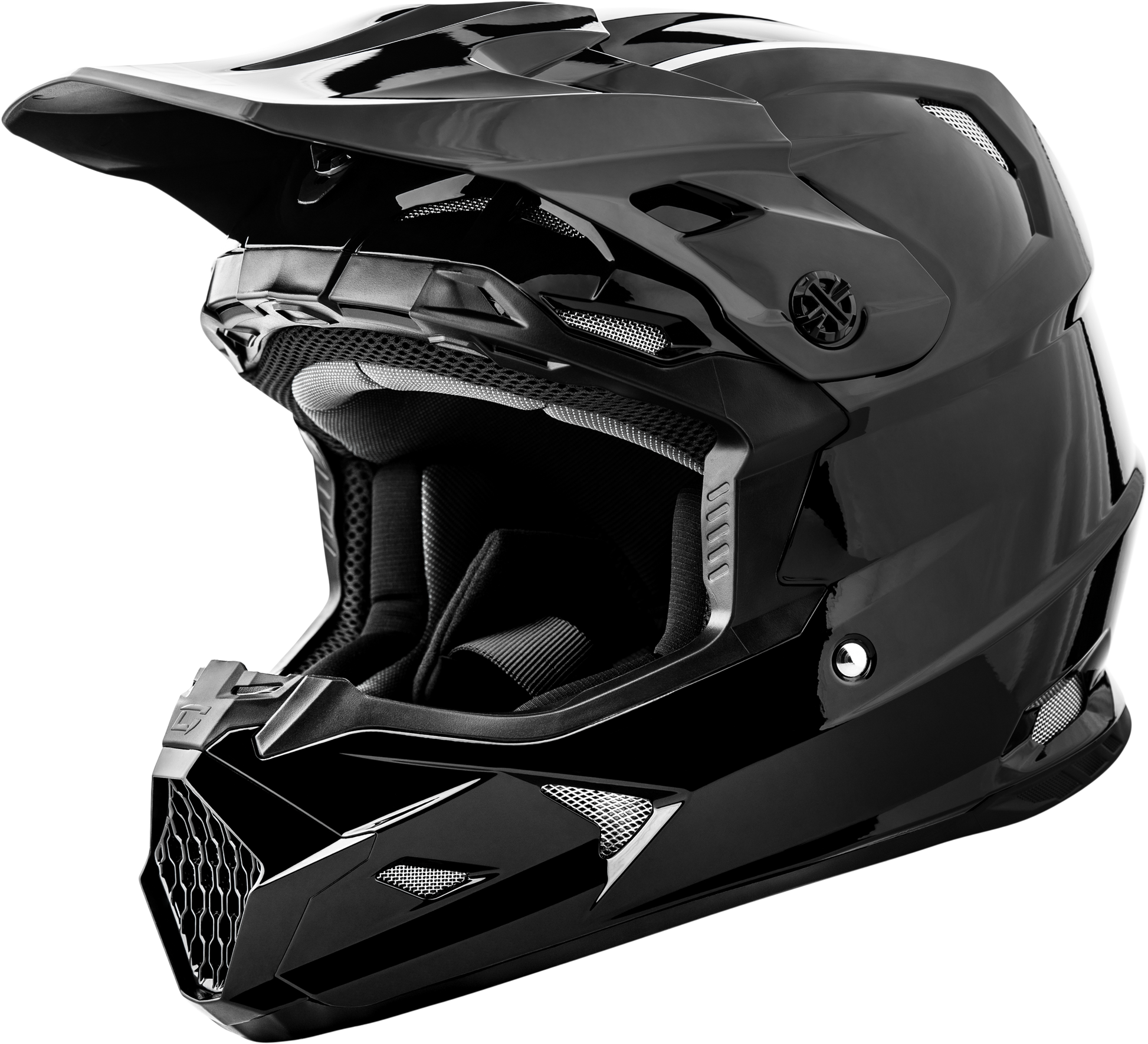 Mx 96 Solid Helmets Black Sm
