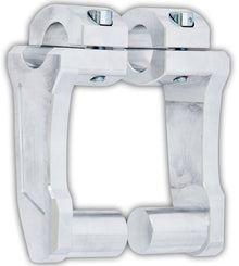 Pivoting Handlebar Riser Chrome 4" Rise