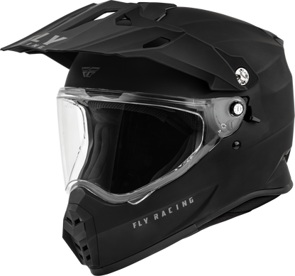 Trekker Solid Helmet Matte Black Sm