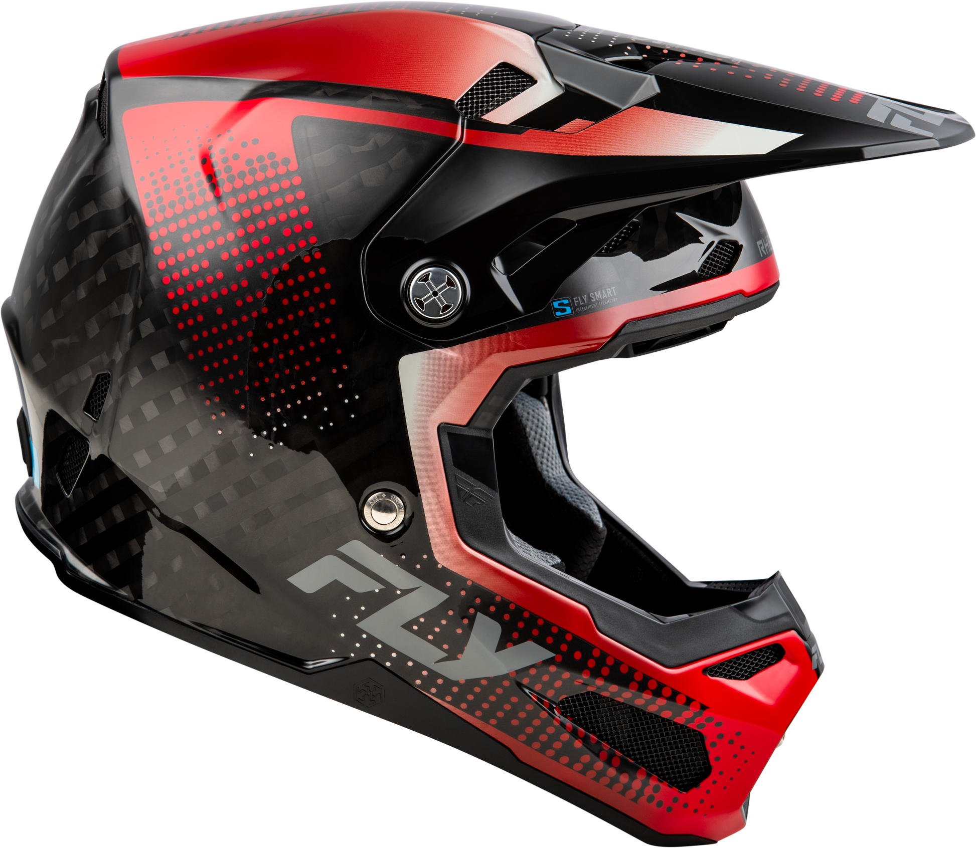 Formula S Carbon Protocol Helmet Black Carbon/Red Xl