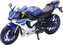 Replica 1:12 Super Sport Bike 16 Yamaha Yxf R1 Blue