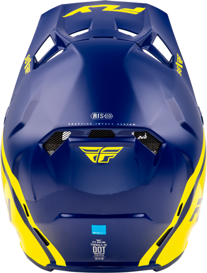 Formula Cc Objective Helmet Navy/Yellow Lg