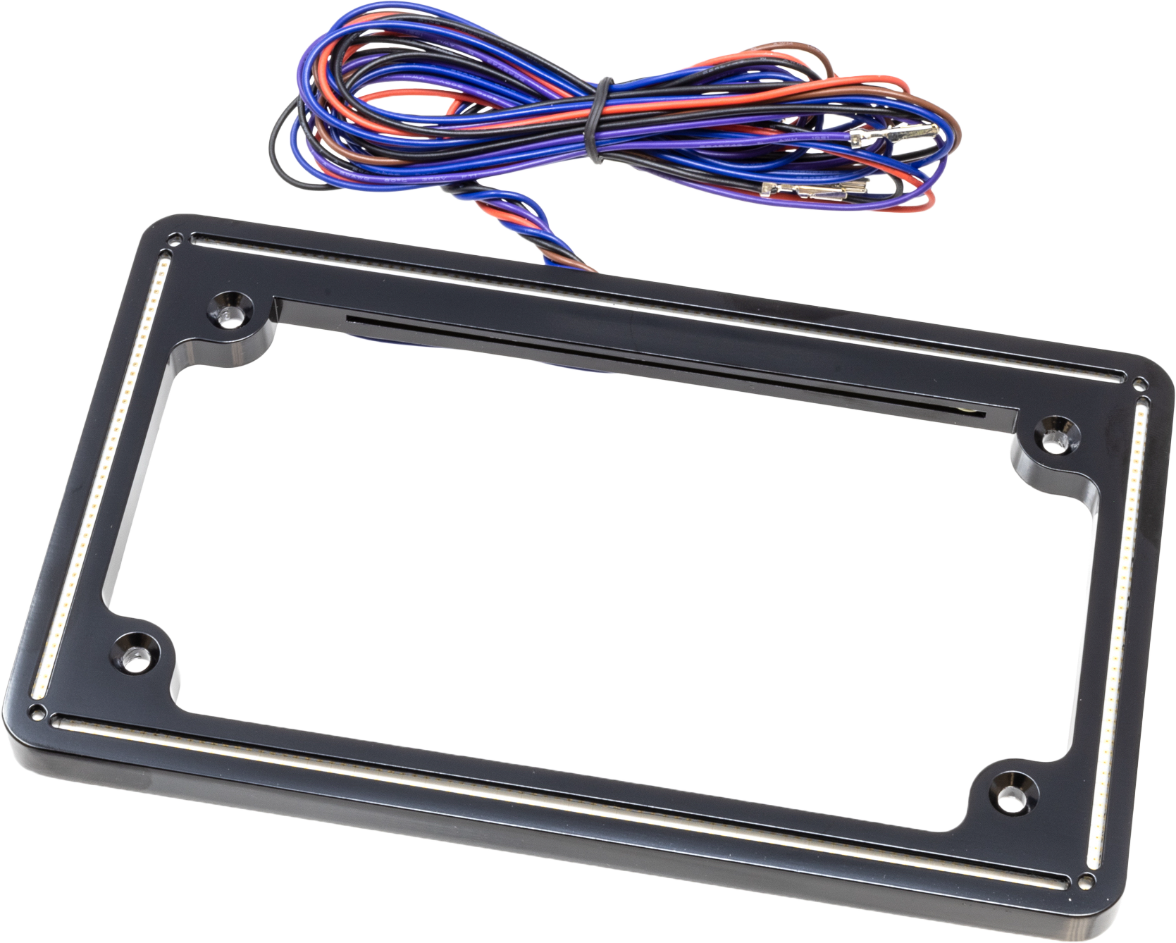 Perfect Plate Light Gloss Blk Universal Fit