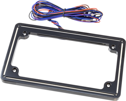 Perfect Plate Light Gloss Blk Universal Fit