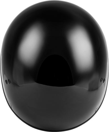 Hh 45 Half Helmet Naked Black Sm