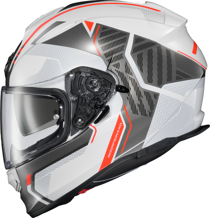 Ryzer Full Face Helmet Switch White/Grey Xl