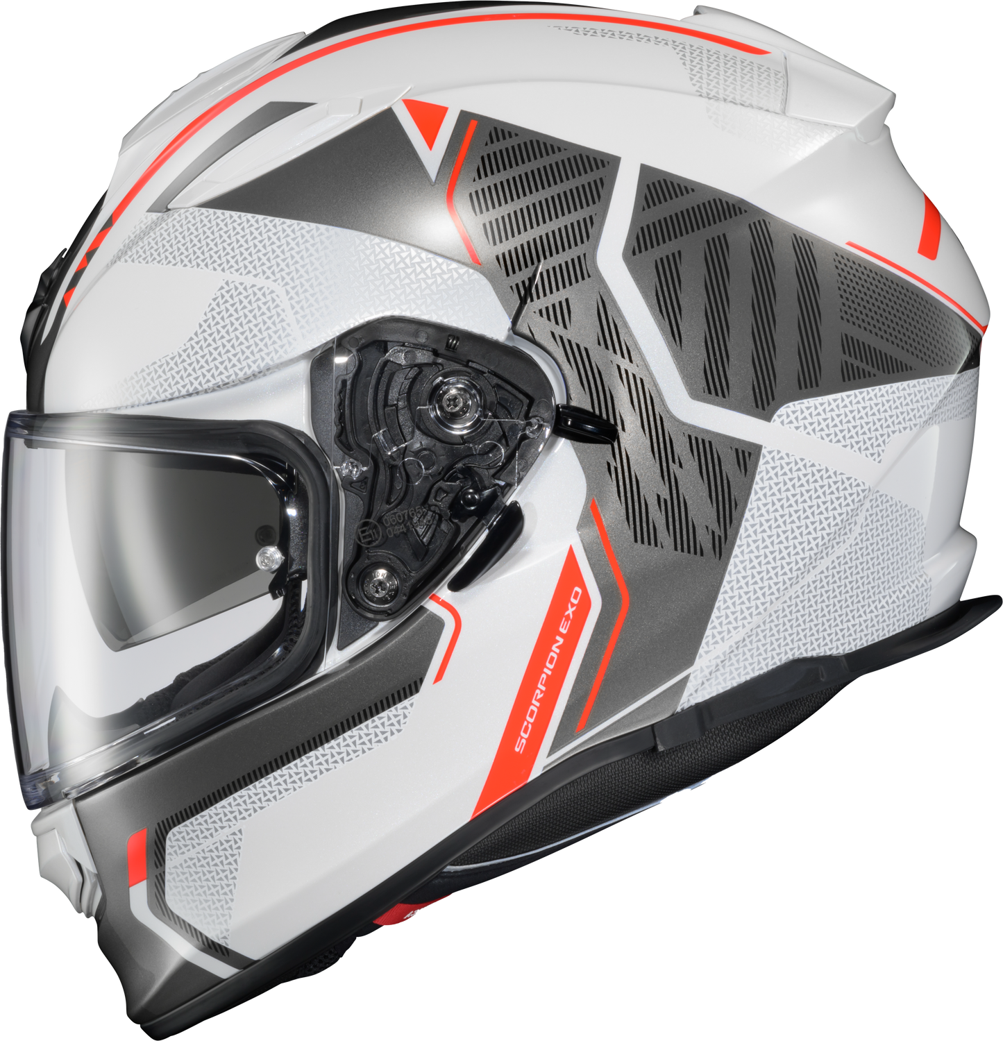 Ryzer Full Face Helmet Switch White/Grey Sm
