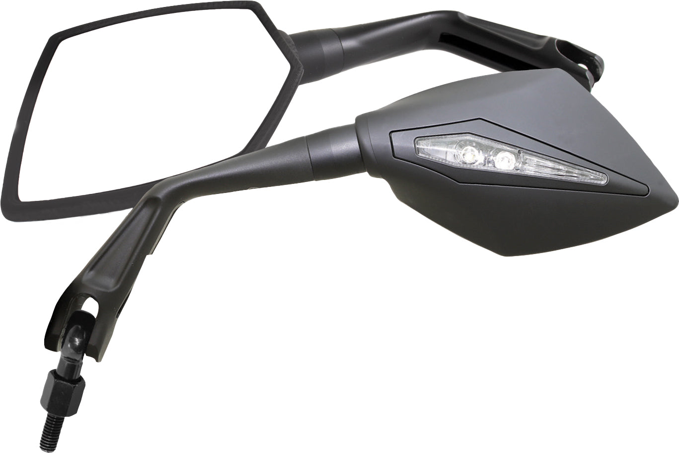 Apex M10 Mirrors W/Indicators Pr Black