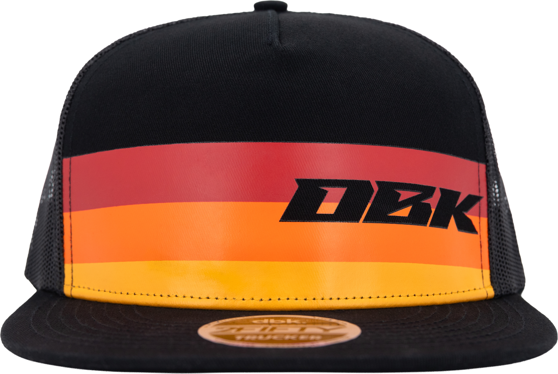 Sunday Stripe 2fifty Trucker Black Snapback Hat