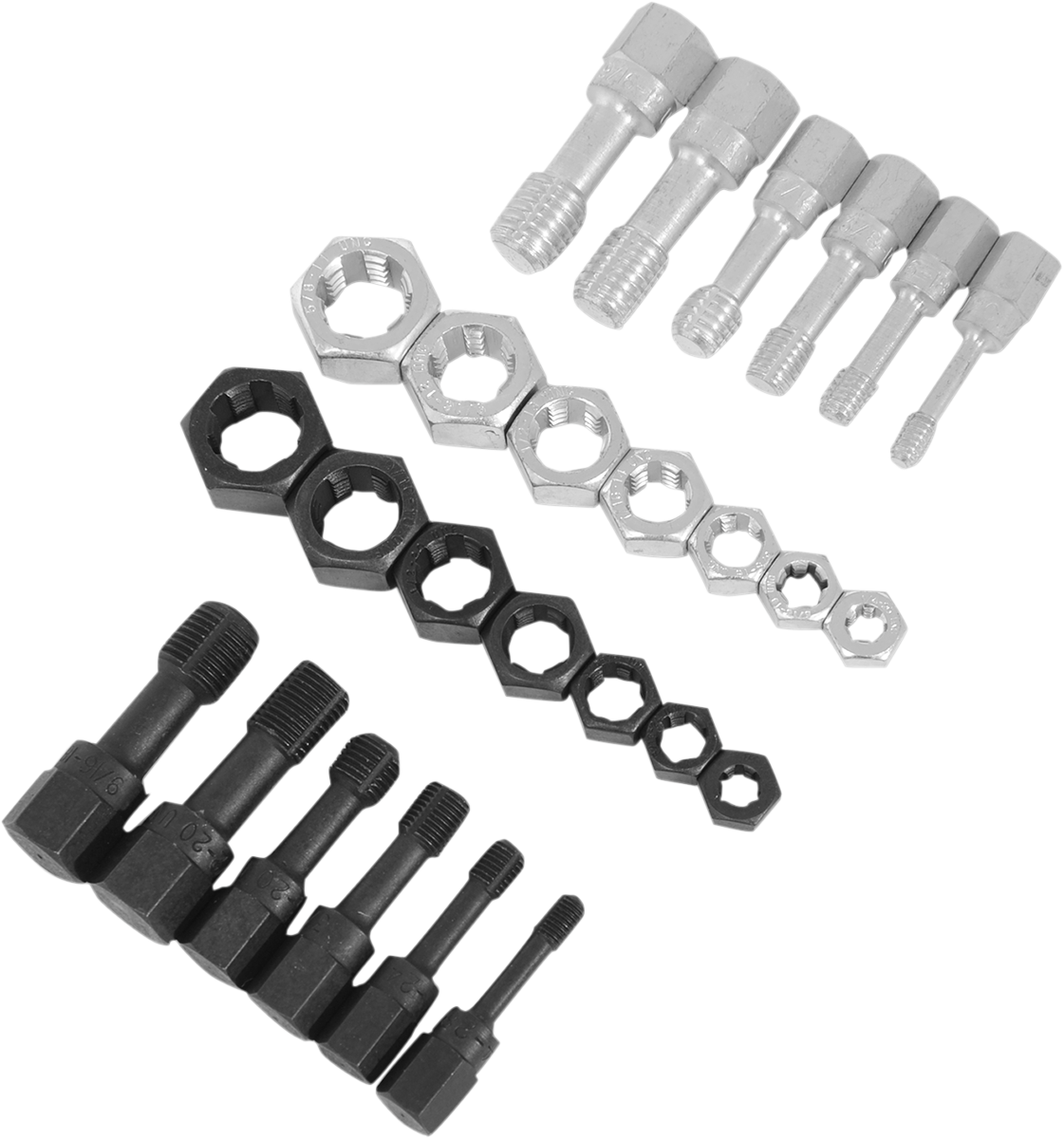 LANG TOOLS Thread Restorer - Tap/Die - Fine/Coarse Thread - SAE - Kit 2581