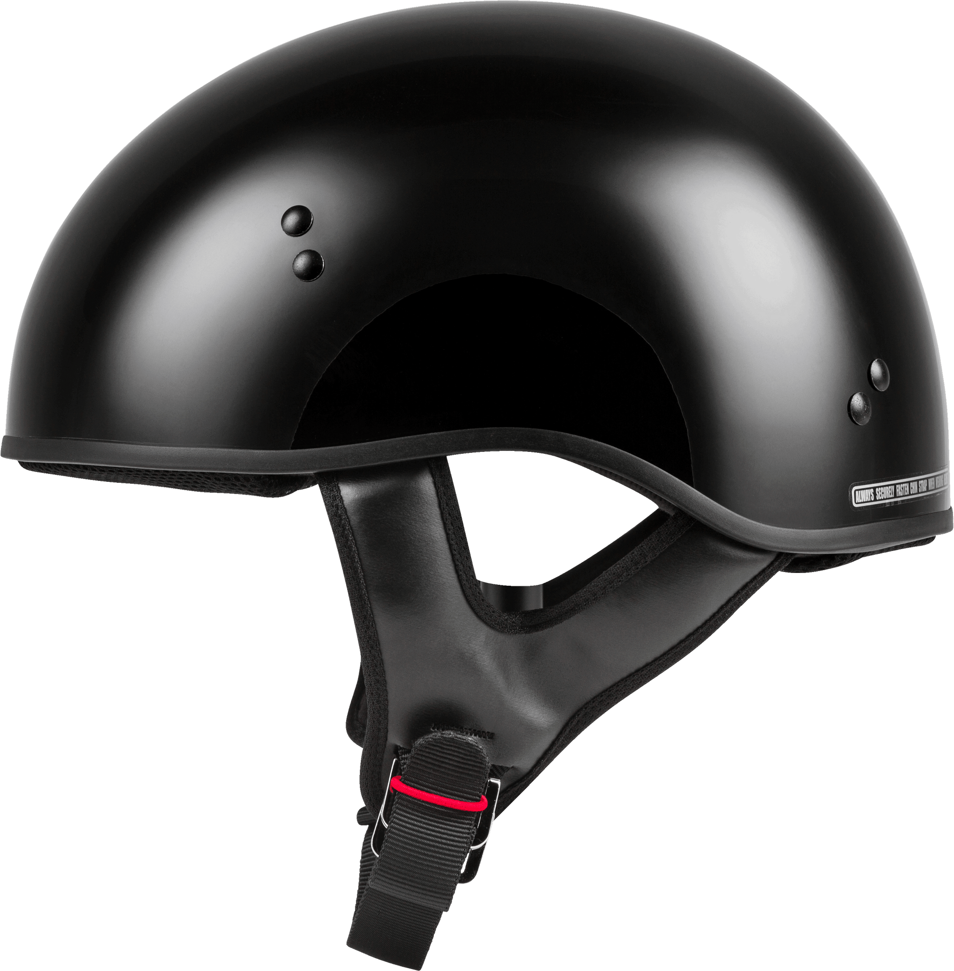 Hh 45 Half Helmet Naked Black Xs