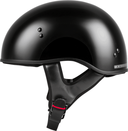 Hh 45 Half Helmet Naked Black Xs