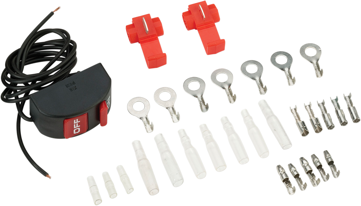 MOOSE OFFROAD Universal On/Off Flat Mount Toggle Switch 688-8101