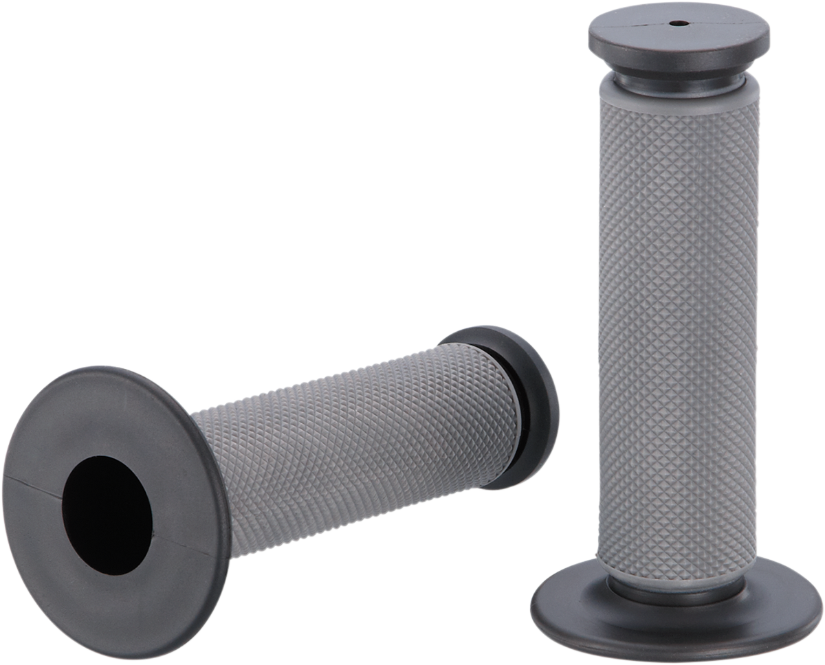 MOOSE OFFROAD Qualifier Grips - Diamond - Gray MG-12-XBM