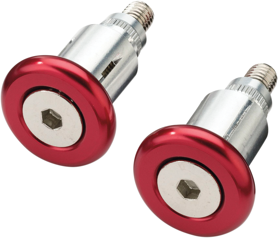 MOOSE OFFROAD Handlebar Ends - Red 1BEC0661-PRPM