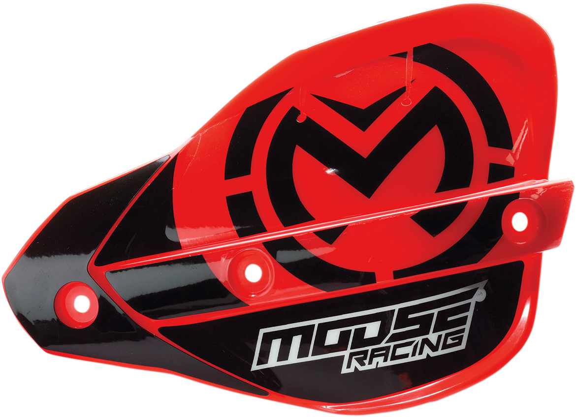 MOOSE OFFROAD Enduro Handshields - Replacement - Red 0635-1469